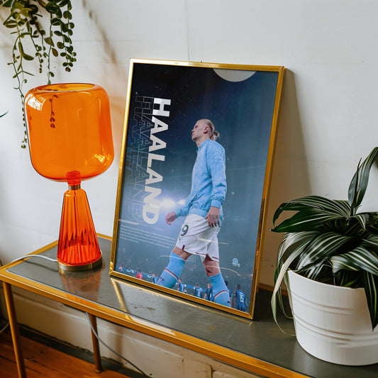 Haaland 4k Poster